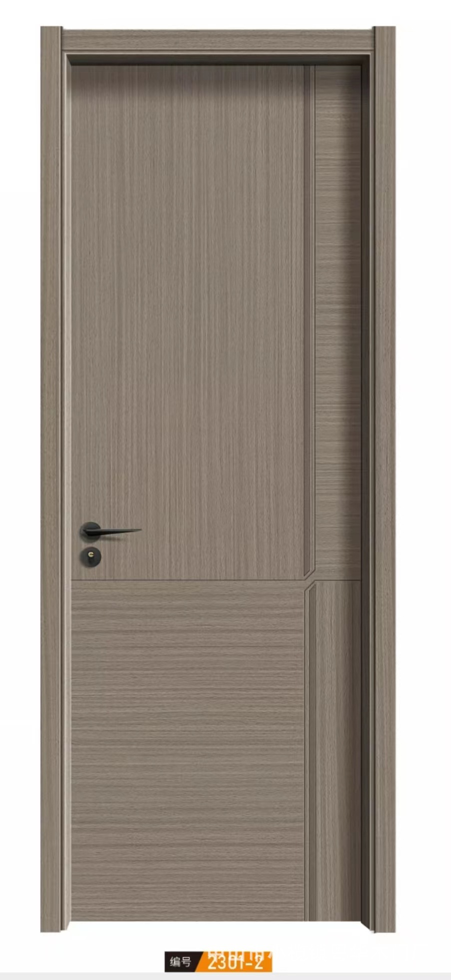 实木门碳晶室内门极简现代简约房门卧室门套装门隔音房间门-阿里巴巴