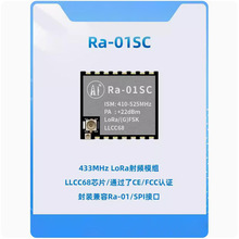安信可推荐LLCC68芯片LoRa无线射频模组SPI接口IPEX天线 Ra-01SC
