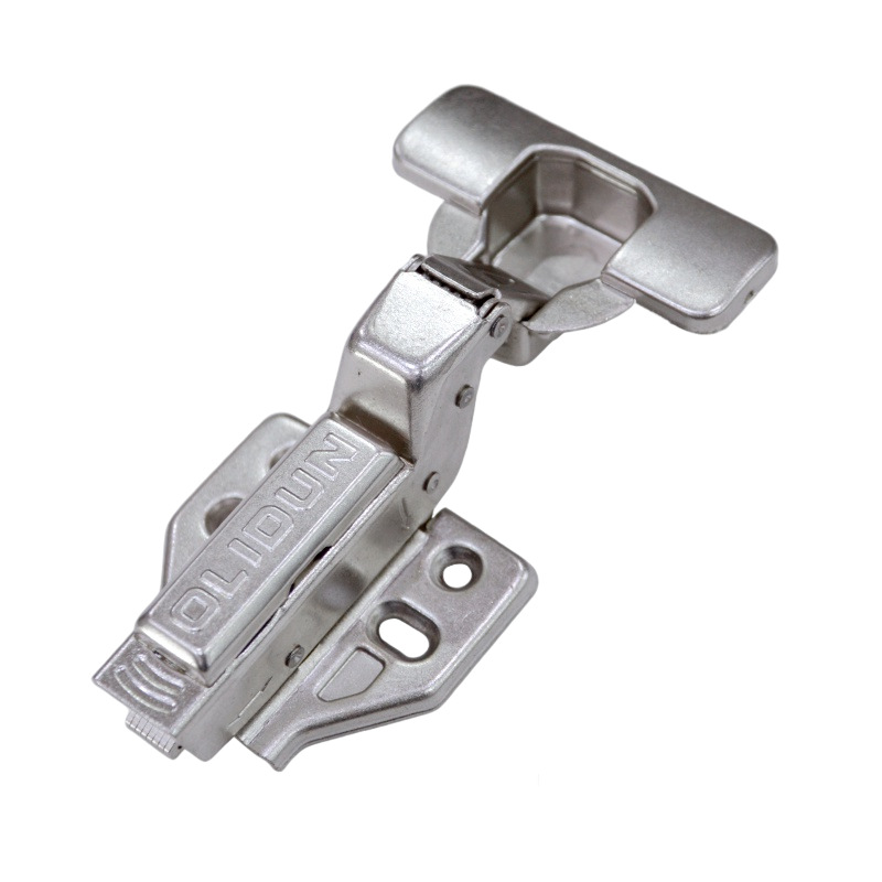 欧力顿二维调节脱卸式液压铰链扣动快装阻尼橱柜门合页缓冲烟斗铰