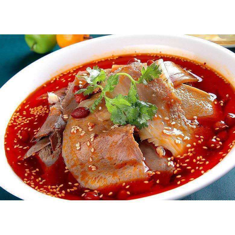 四川自贡特产夫妻肺片麻辣红油凉菜熟食268g盐帮菜酒店特色菜