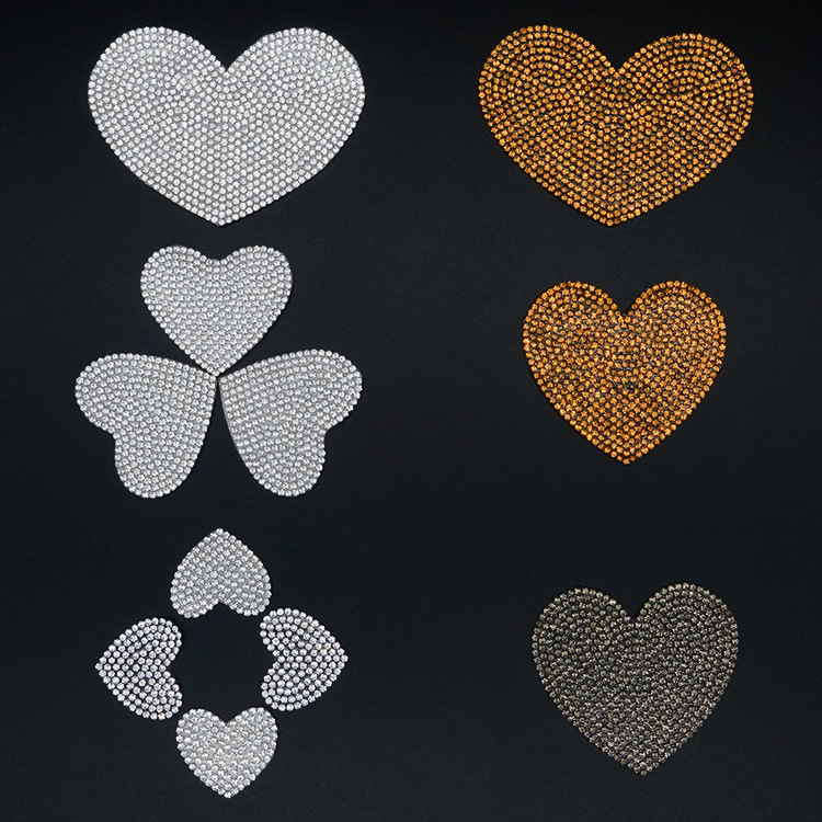 烫钻爱心图片