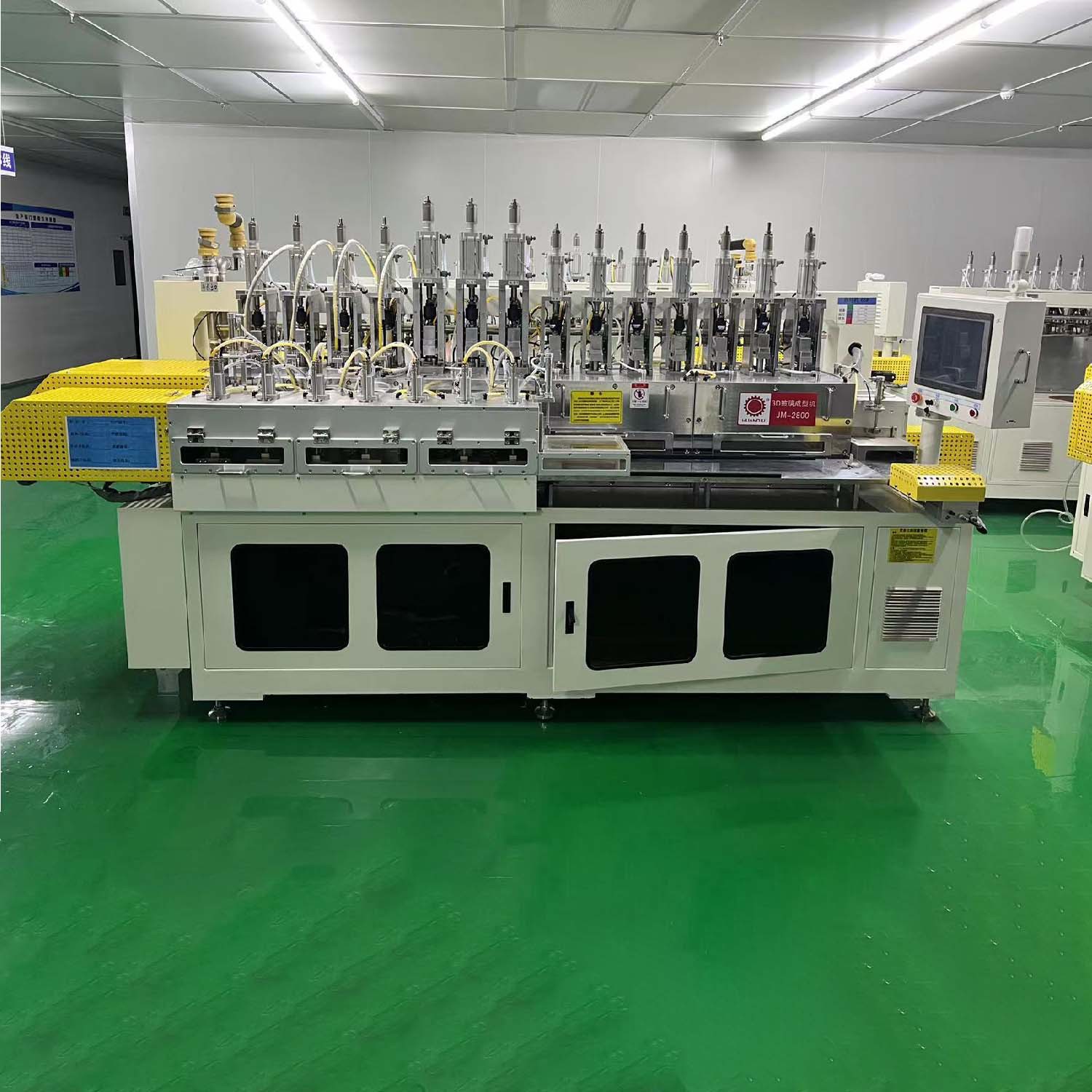 二手环球热弯机3d玻璃成型机自动精密热弯机jm-2800