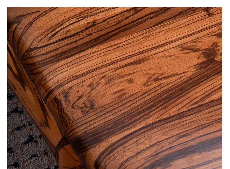 非洲大乌金木全实木特厚真皮沙发北欧简约现代新中式轻奢客厅组合