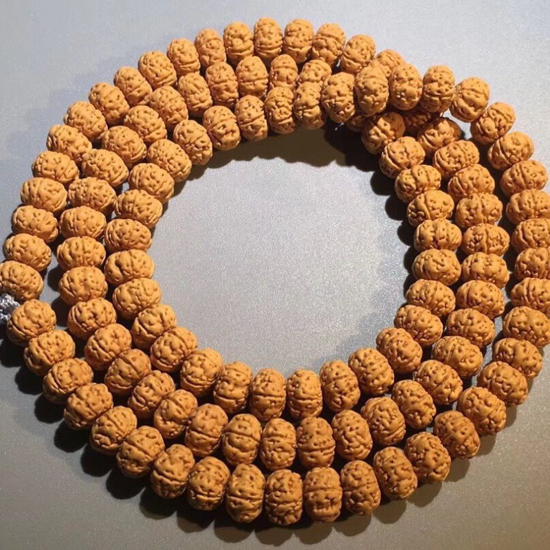 批发尼泊尔印尼五六瓣小金刚菩提双龙 南瓜桩 盘龙纹手串手链项链