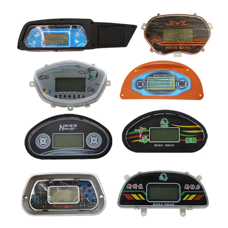 三轮车48液晶仪表三轮车电里程表电动v60v72v盘四轮车调表器全半