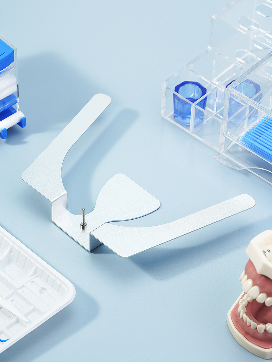 牙科全口颌平面导板活动立体牙合平面板咬合平面板口腔义齿工具