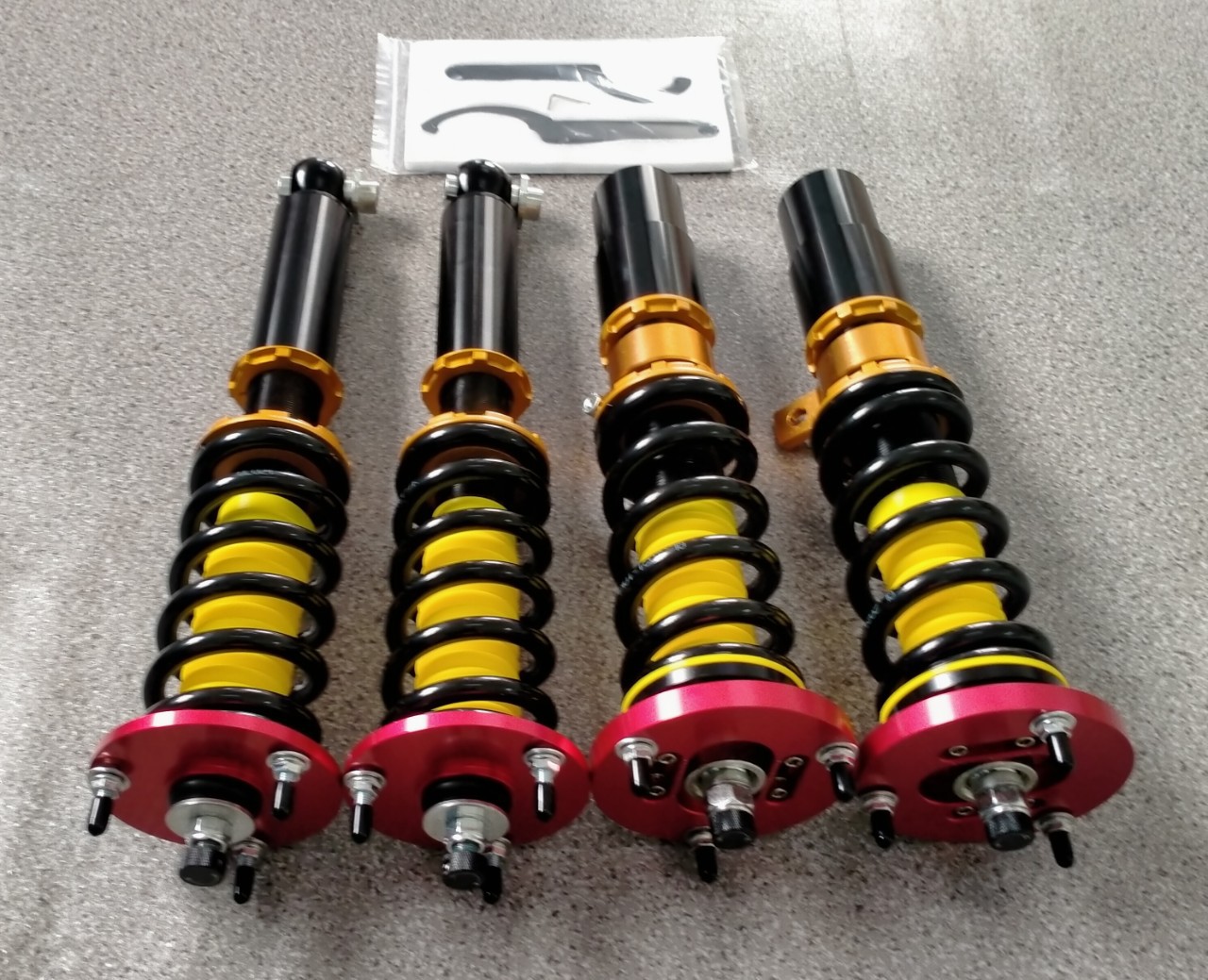 e38带鱼眼塔顶改装避震器