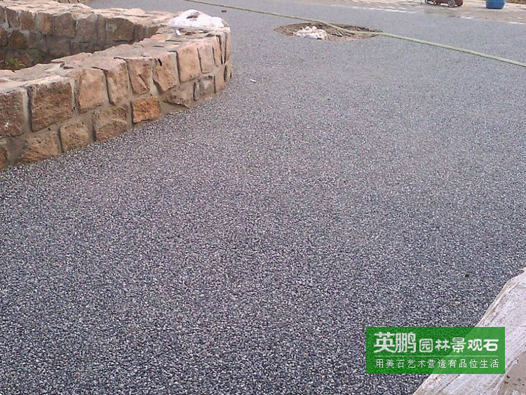 黑色洗米石 黑石米 5-8mm 8-12mm 玄武岩洗米石 黑色