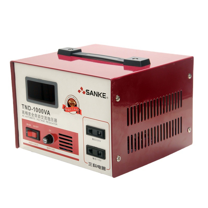 三科稳压器tnd-1000va 1000w电脑冰箱监控设备稳压电源220v批发