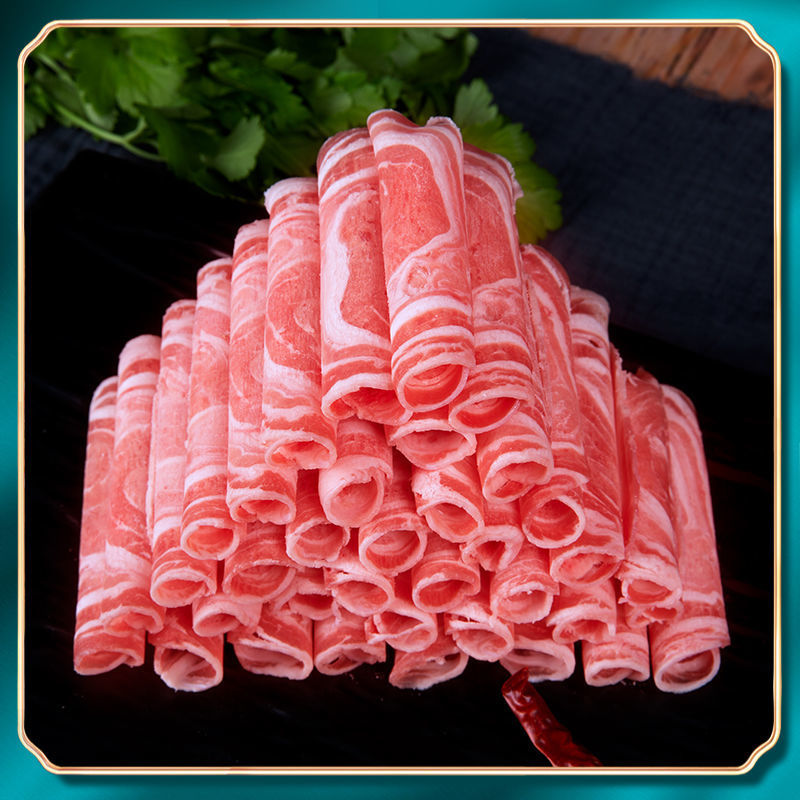 羊肉卷新鲜羊排肋排羊蝎子肚包肉羊杂碎山羊肉批发火锅食材网红