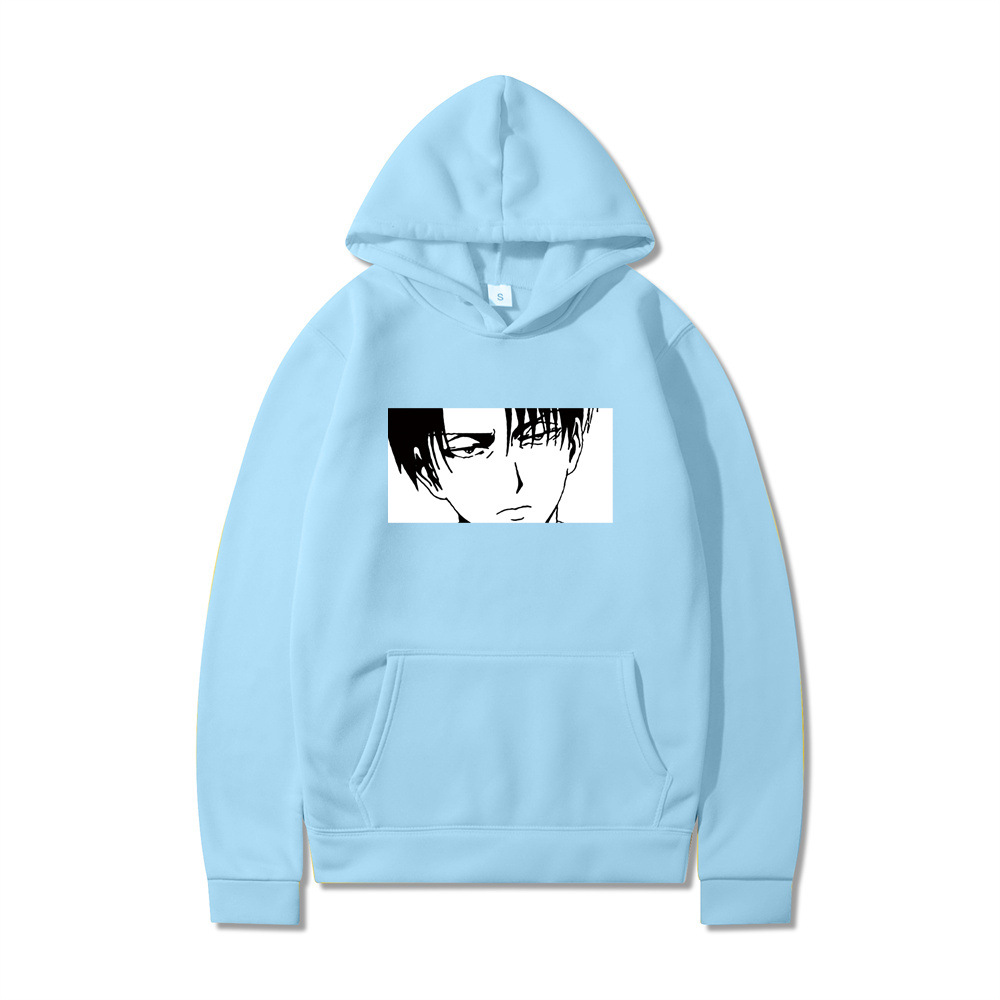 卡通漫画 进击的巨人动漫 attack on titan连帽运动衫男卫衣外套