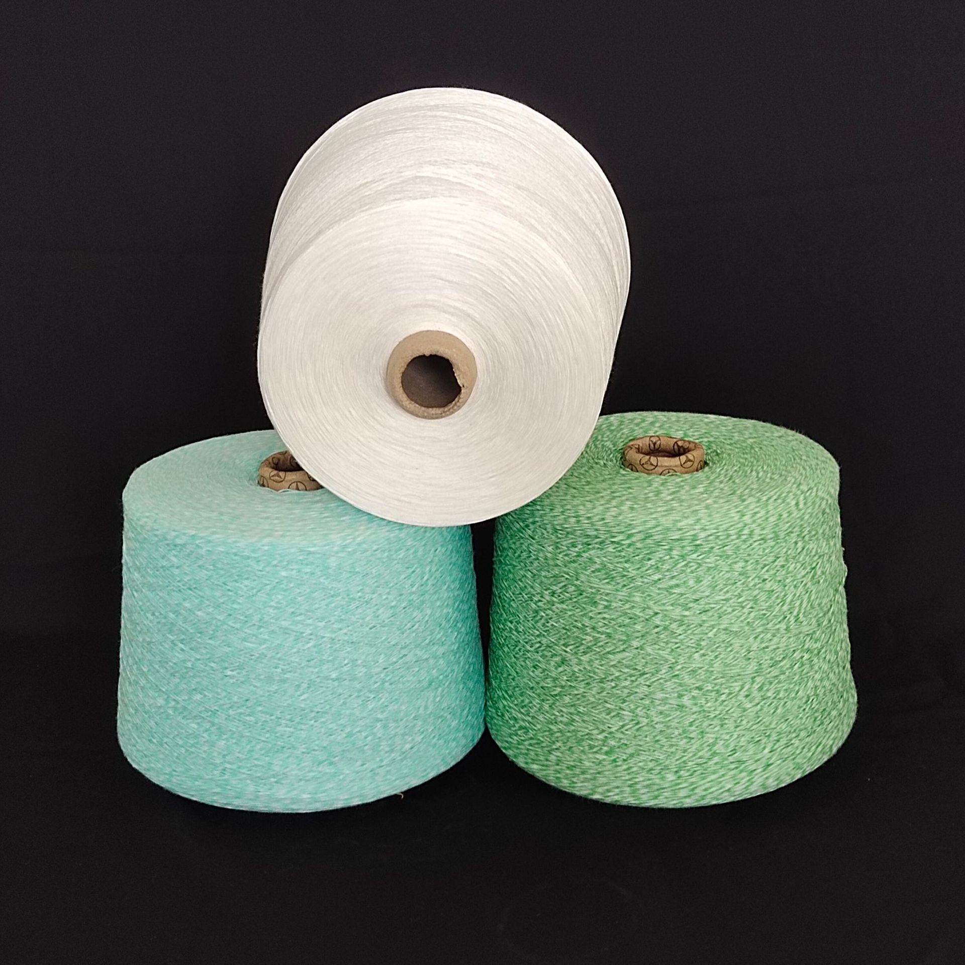 机织布用涤纶封包线 20*3*3 再生涤缝纫线 202 再生涤棉纱