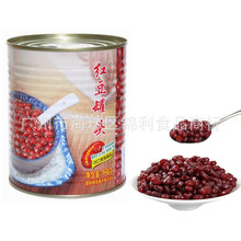广村红豆顺甘香加糖蜜红豆罐头开罐即食950g珍珠奶茶甜品店糖纳豆