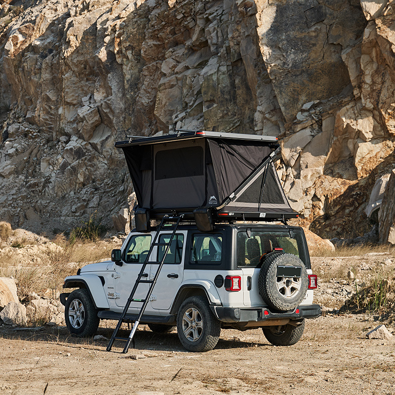 秋野地趣舍硬壳延伸自动车顶帐篷户外露营坦克300suv越野汽车载帐