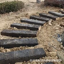 厂家供应铁路用油浸枕木中煤油浸再用枕木 铁路枕木规格杉木型号