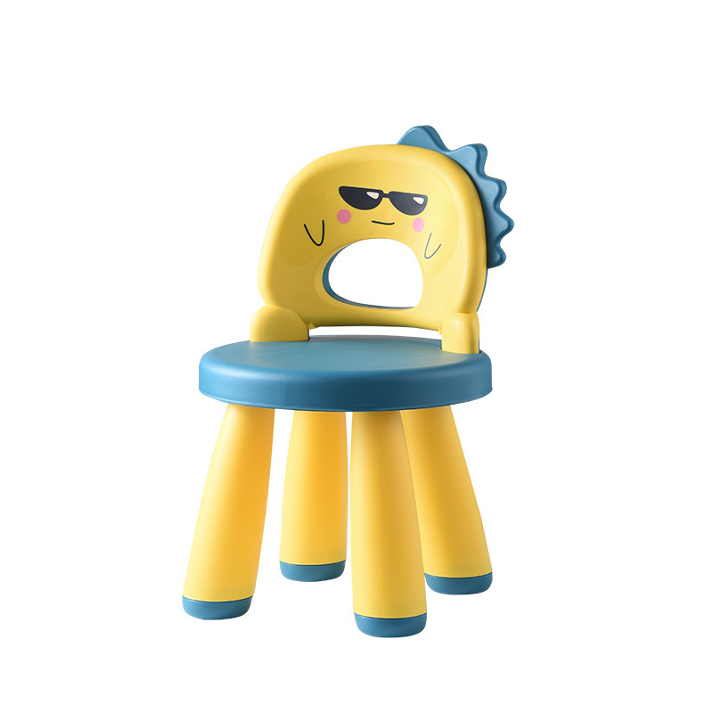 靠背椅儿童椅子塑料加厚幼儿园宝宝卡通小板凳子可爱防滑家用座椅