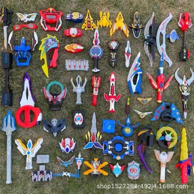 奥特曼玩具武器变身器捷德胶囊泽塔迪迦布莱泽罗布水晶圆环批发