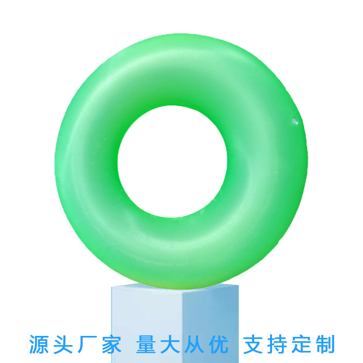 Factory in Stock Water Adult Swimming Fluorescent Life Buoy Inflatable Thickened Underarm Swimming Ring Swimming by the Sea Equipment Water Wing