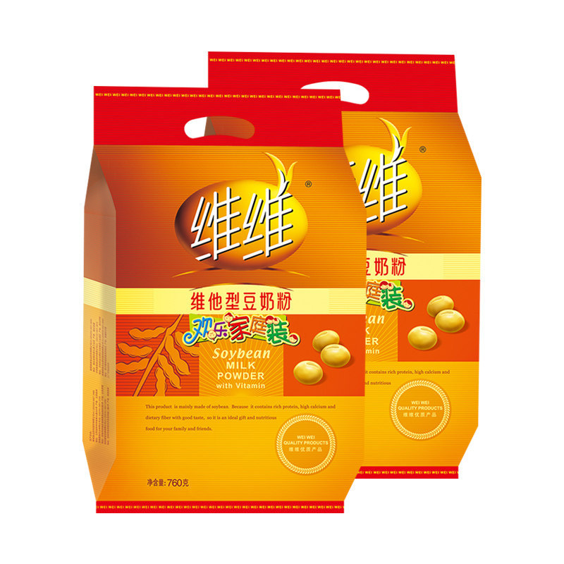 维维豆奶粉冲调饮品维他型小袋装760g*2早餐营养老少皆宜家庭包装