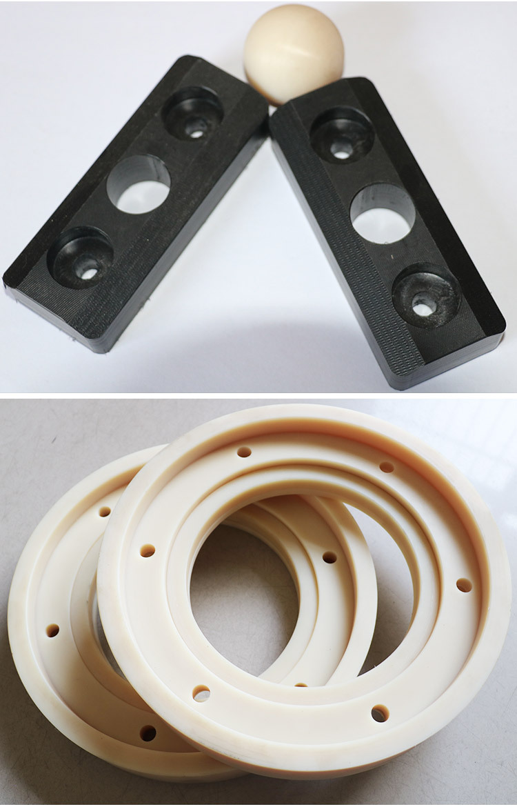 尼龙异形件加工件 按图定制pa66齿轮 尼龙轴套 滑块 尼龙垫圈法兰