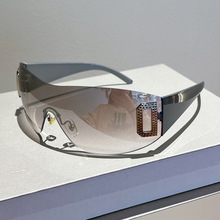 厂家直销2023新款Y2K连体太阳眼镜欧美风时尚潮流墨镜速卖通热销