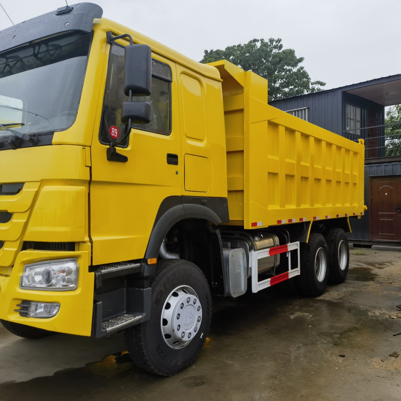 销售二手豪沃前四后八自卸车 土方运输翻斗车 6*4工程渣土车-阿里巴巴