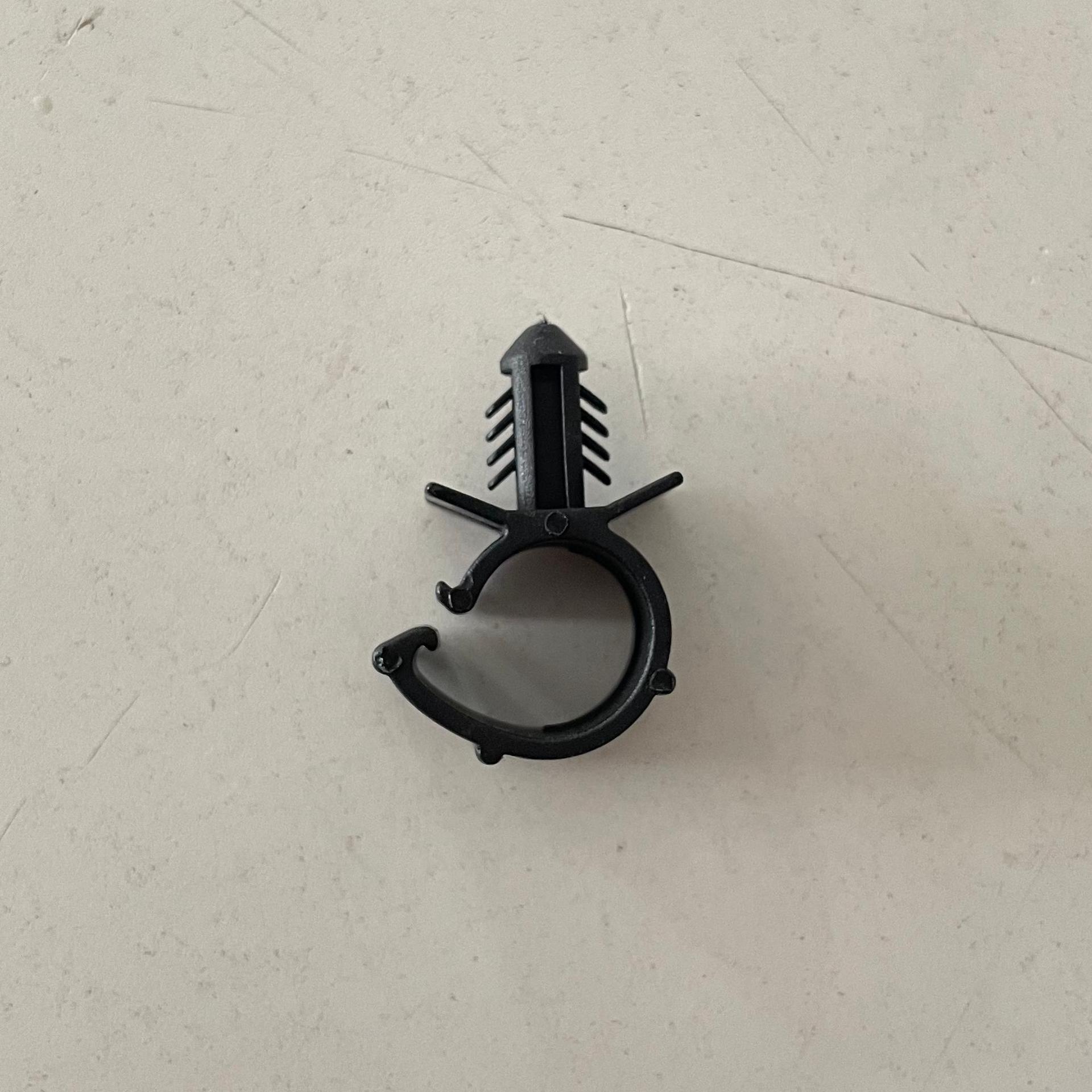 适用于喷水管卡扣发动机仓内单孔双孔双头双向线路固定夹卡扣卡子