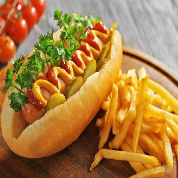 百倍德脆皮热狗香肠烤肠家用商用冷冻食品烧烤烘焙肠组合健康