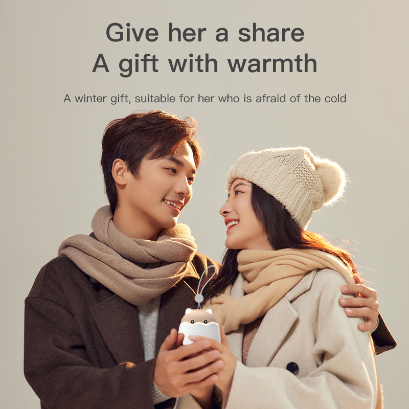 New Girls' Large Capacity Mini Winter Hand Warmer Power Bank Two-in-One Gift