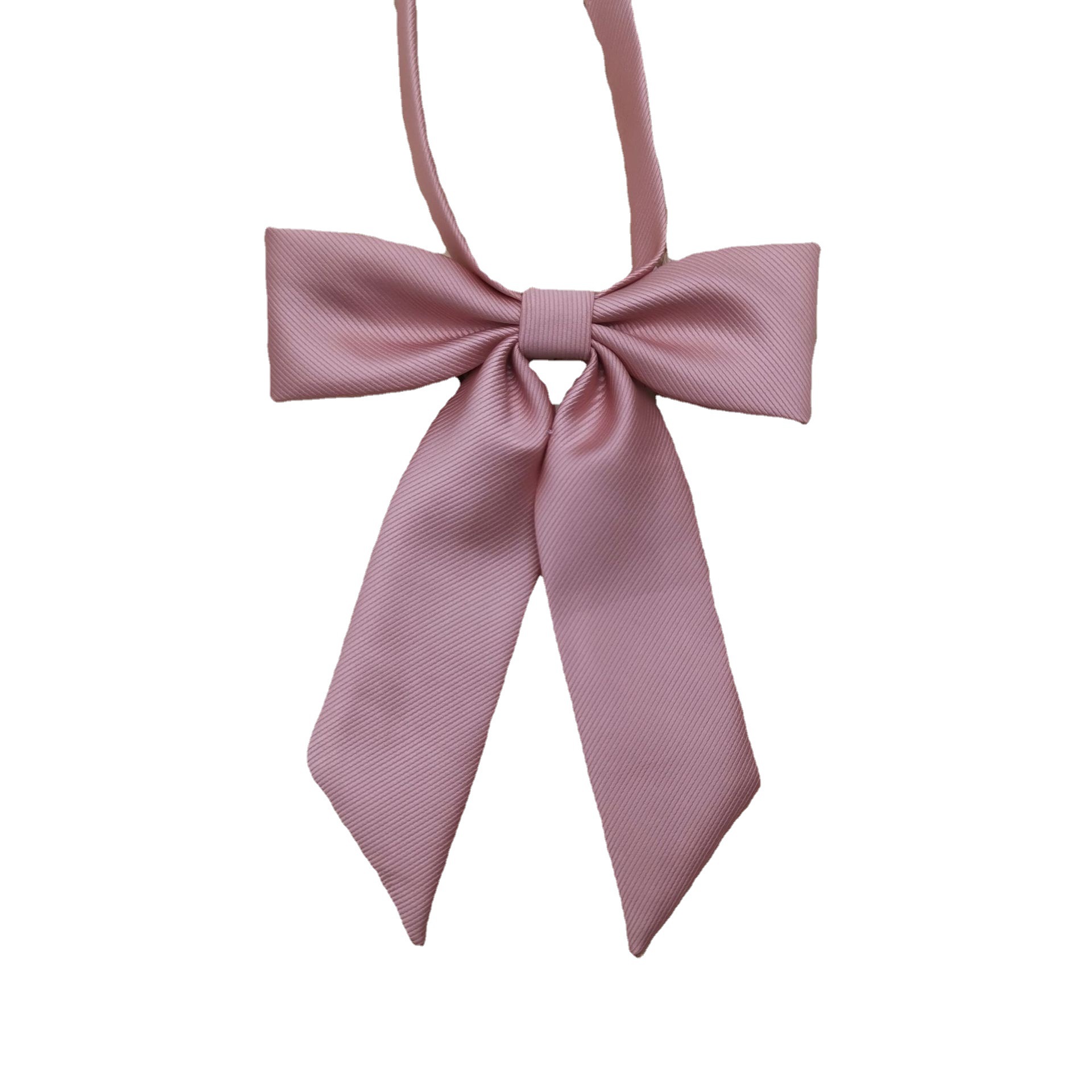 萌哒酱 jk纯色暗斜纹小长柄学院风领结 衬衫制服配饰蝴蝶结领花