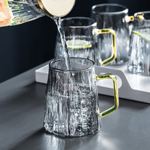 36Y7玻璃冷水壶家用大容量耐高温轻奢水具套装简约客厅水杯具组合