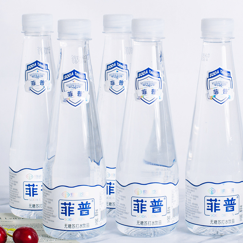 菲普无糖苏打水390ml*15瓶弱碱性水无气无糖苏打水