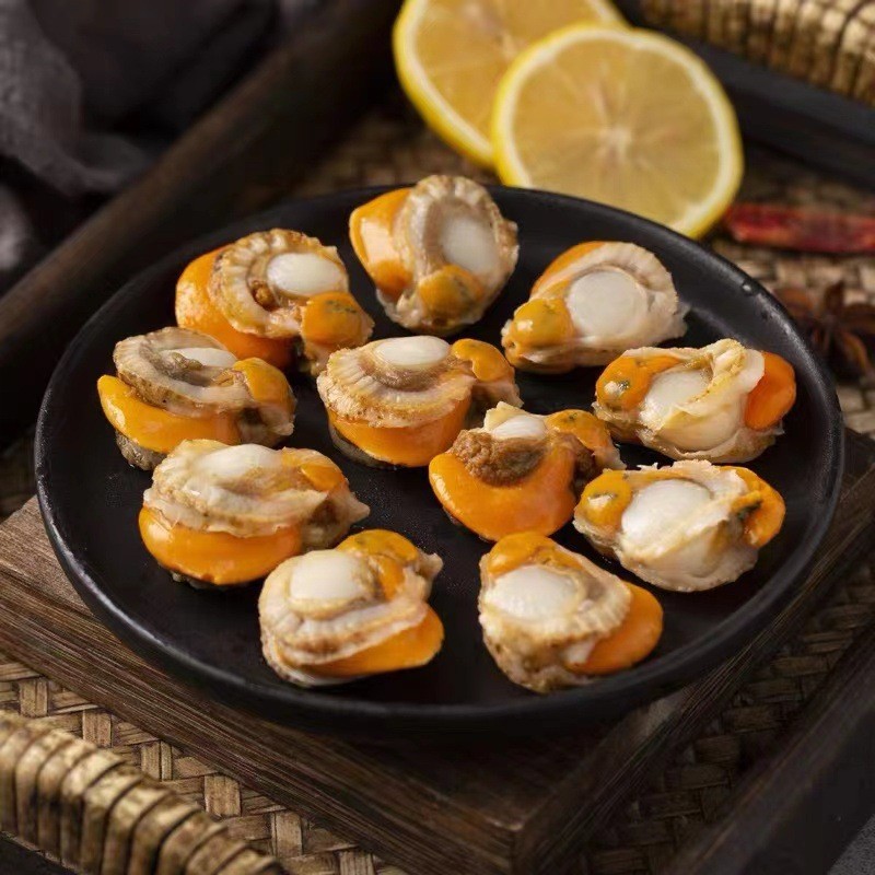 扇贝肉冷冻海鲜贝类裙边贝无沙净肉小元贝 麻辣小海鲜自助餐 商用