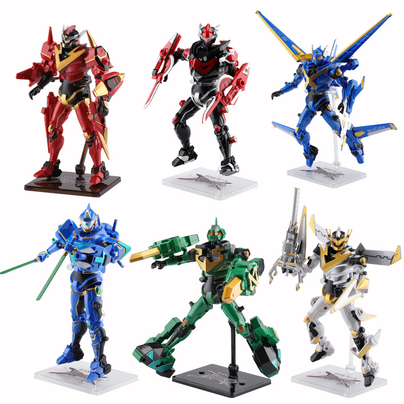 新款魔能圣甲机器人男孩维特钢甲人儿童机器人玩具人偶多关节可动