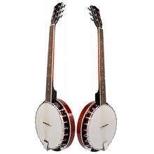 跨境热卖六弦班卓琴原木沙比利6弦斑鸠琴练习演奏banjo西洋乐器