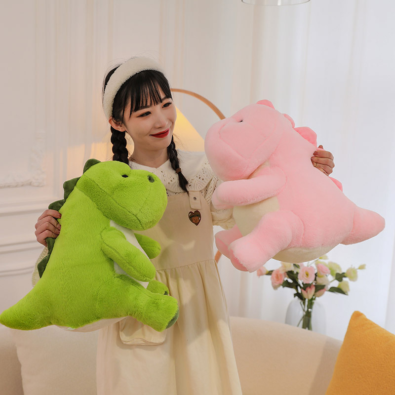 New Lazy Dinosaur Doll Plush Toys Cute Couple Dinosaur Doll Ragdoll Give Children Presents Wholesale