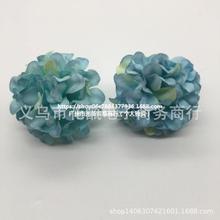 仿真千层菊花头手捧花配花球菊花朵小葱球绢布花朵复古菊花头