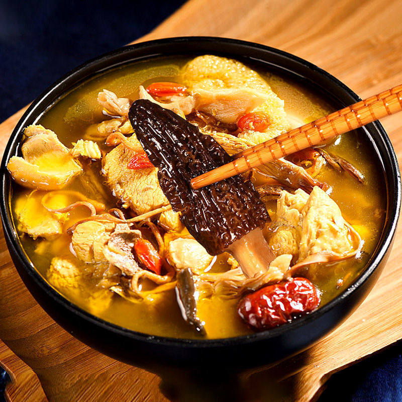 七彩菌汤包云南特产羊肚菌竹荪虫草花茶树菇干货蘑菇菌菇包煲汤