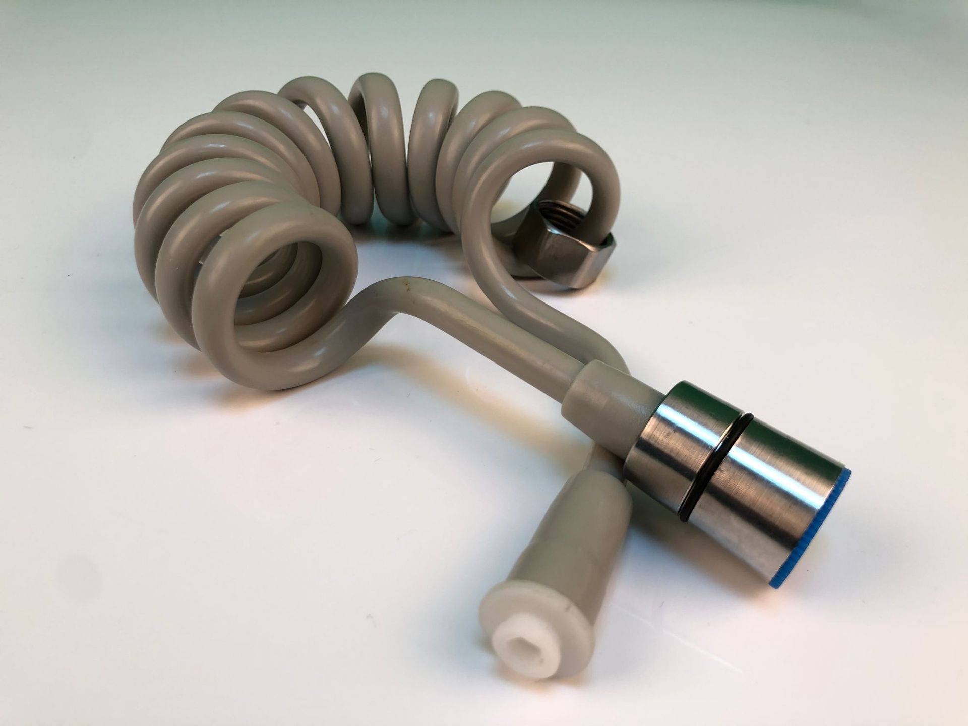 304不锈钢配置妇洗器马桶喷枪弹簧软管 1.5m可定制增压冲洗软管