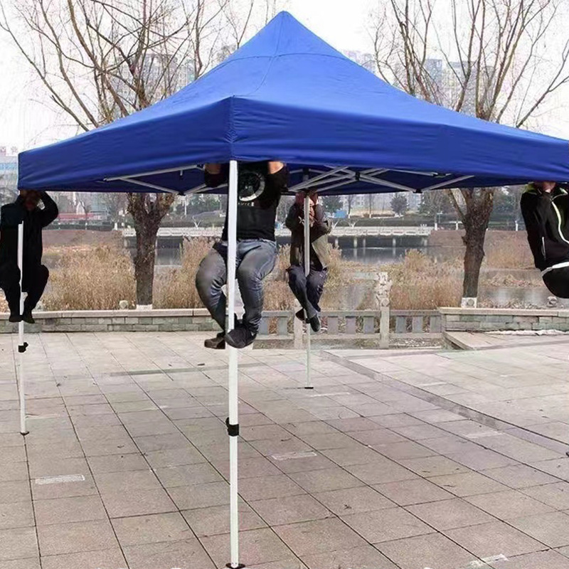 四脚帐篷防雨四角折叠广告伸缩帐蓬摆摊广场夜市雨棚临时大伞