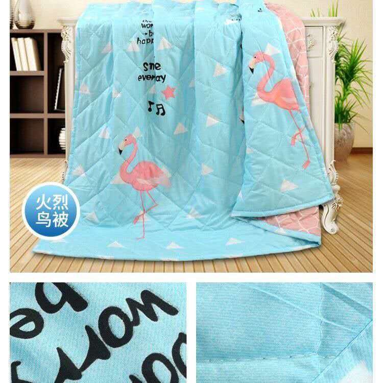 [Cool Summer] Summer Blanket Airable Cover Spring and Autumn Summer Quilt Children Quilt Students Duvet Insert Single Double Thin Quilt