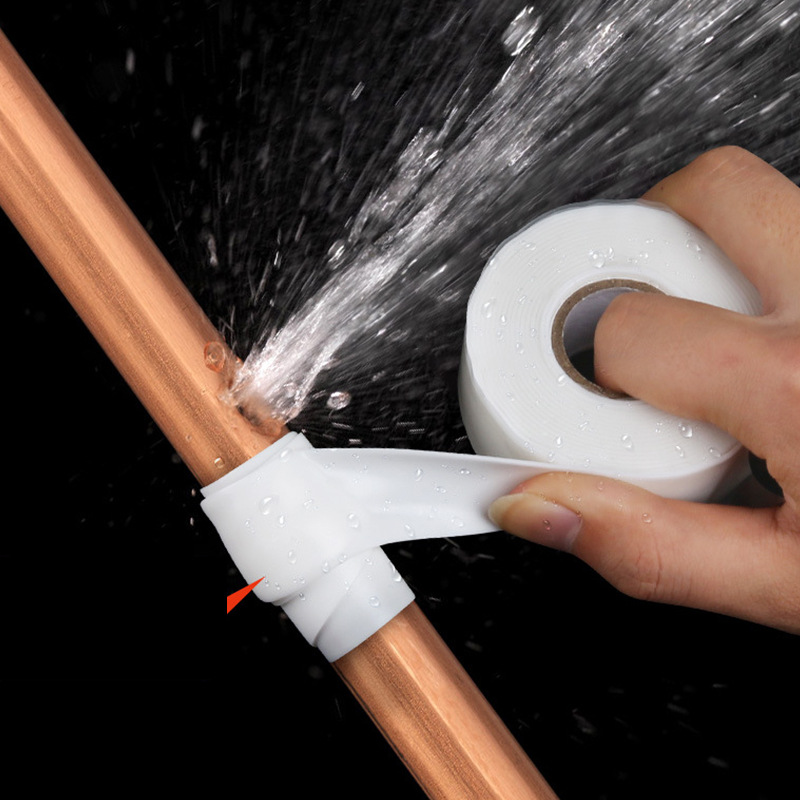 高压管道不停水带压补漏防水胶带爆下水管堵漏止漏暖气管泄漏修补