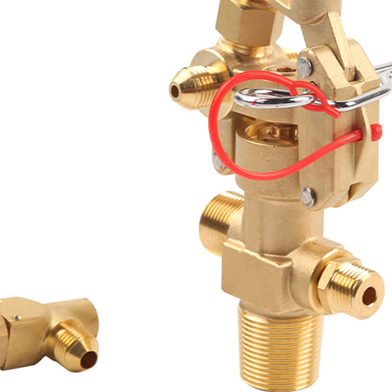 tqcq-2二氧化碳瓶头阀气体灭火系统部件消防配件现货批发黄铜阀门