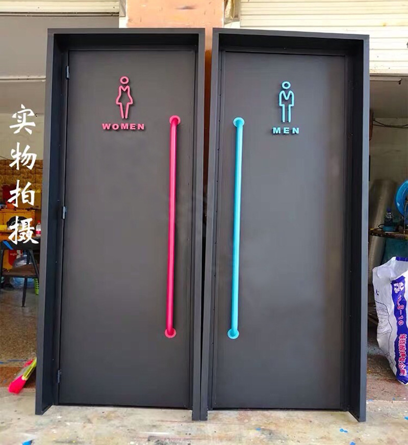 铁门复古工业风集装箱门创意餐厅酒吧厨房仓库卫生间洗手间厕所门