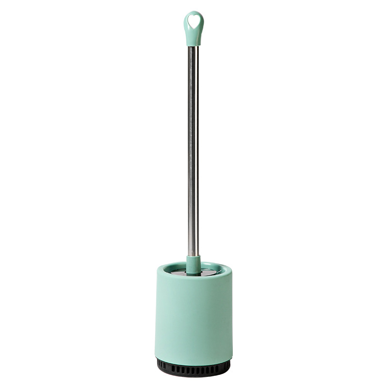 New Toilet Brush Set Plastic No Dead Angle Wall-Mounted Cleaning Brush Toilet Long-Handled Brush 0720