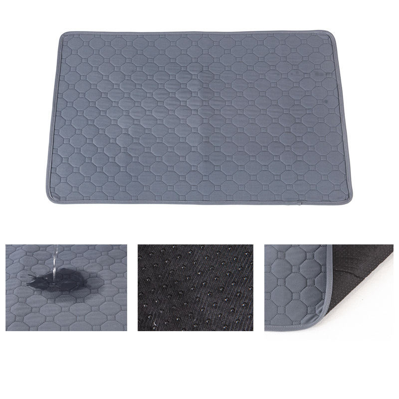 Instant Water Absorption Urinal Pad for Pet Non-Slip Easy-Drying Cat Training Pad Washable Reuse PET Overlay