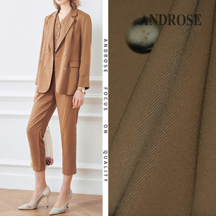 美利奴羊毛面料 秋冬大衣毛料 双面粗纺素色羊绒双面呢面料-阿里巴巴