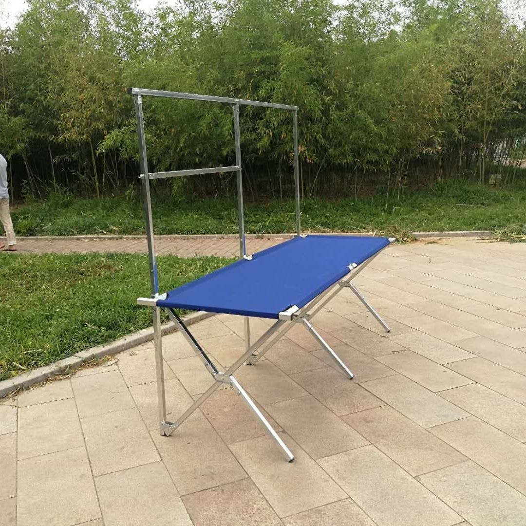 地摊架子夜市摆摊2米竹席帘地摊货架摆地摊折叠桌3米竹片架竹布席