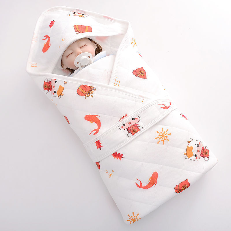 包被婴儿初生3月婴儿包单抱被棉纱布刚出生春夏秋冬柔软包巾