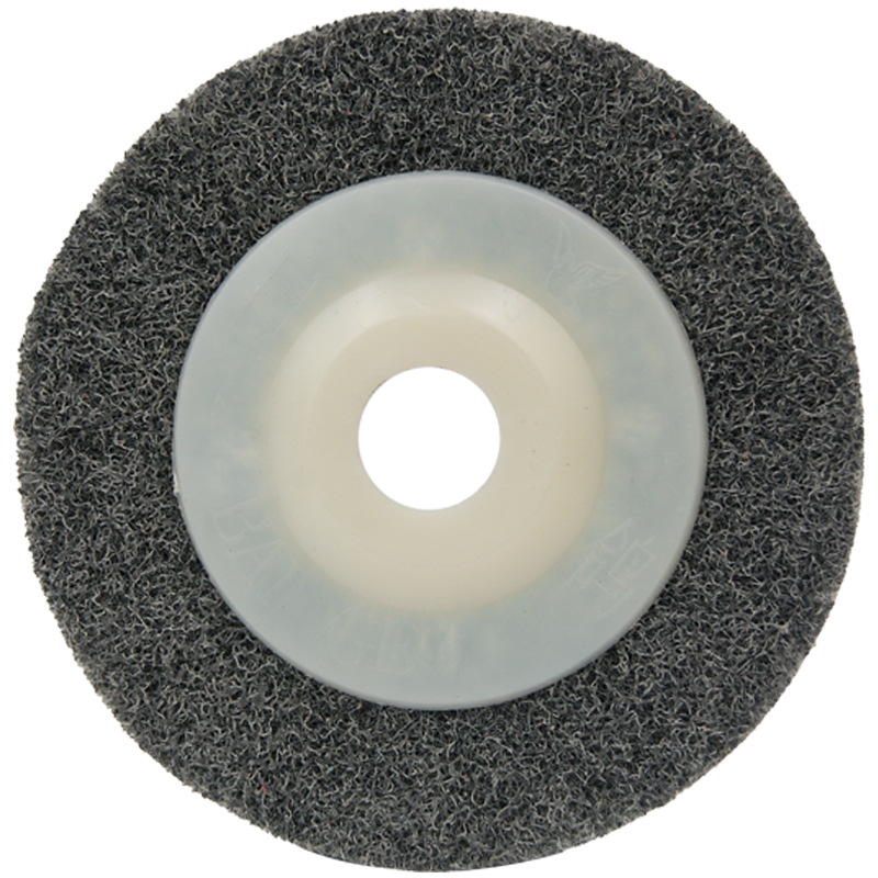 尼龙抛光轮 白鸽角向磨砂轮 磨机纤维轮 抛光片 尼龙轮磨碟100x12